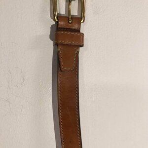 Vintage Patagonia Leather Money Belt Size 30 Approx. 3/4" Wide